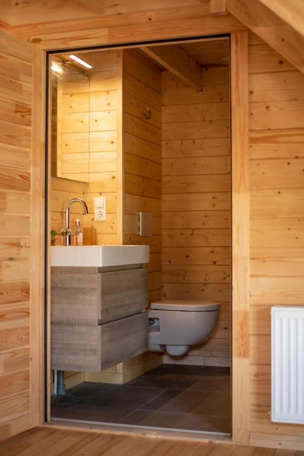 Luxe Chalets In Zeeland Aan De Kust ซินท์ อันนาลอนด์ ภายนอก รูปภาพ
